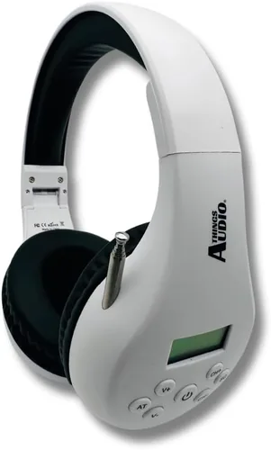 Miniatura 14 de Auriculares de radio FM personales portátiles con antena extraíble para gran recepción, caminar, trotar, relajarse, escuela, radio conversacional