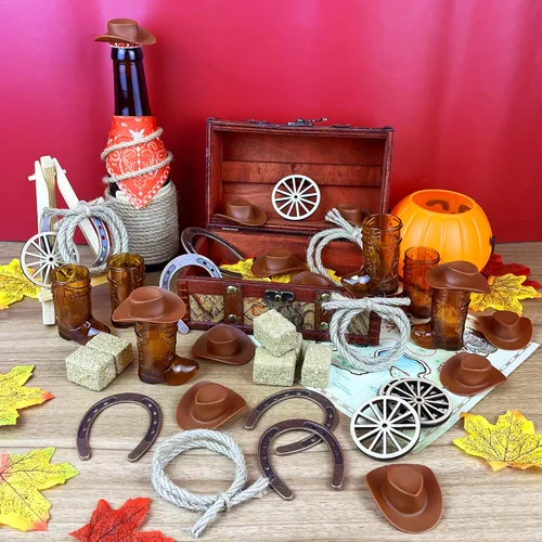 Miniatura 6 de Western Centerpieces Western Party Decorations for Craft Birthdays Weddings and Cowboy parties