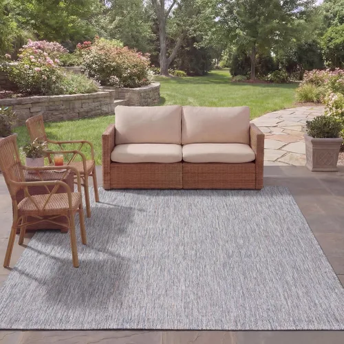 Miniatura 30 de SAFAVIEH Courtyard Collection CY8520 - Alfombra decorativa sólida para interiores y exteriores, impermeable, fácil limpieza, 2 x 3 pies 7 pulgadas