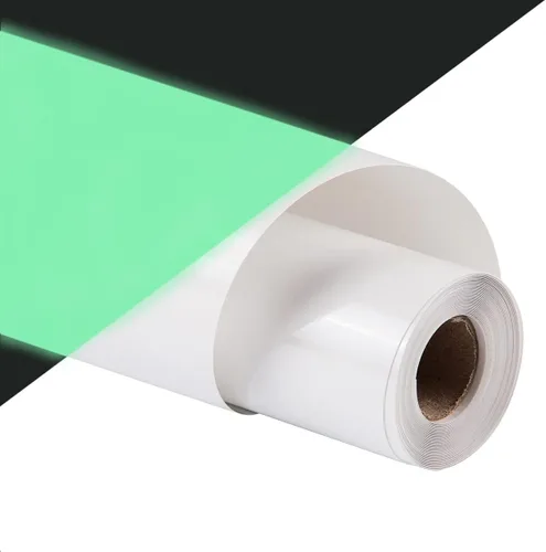 Miniatura 61 de Guangyintong Rollos de Vinilo Amarillo de Transferencia de Calor HTV, 12" x 8 pies, Superficie Brillante de Vinilo para Planchar en Camisetas, Fácil