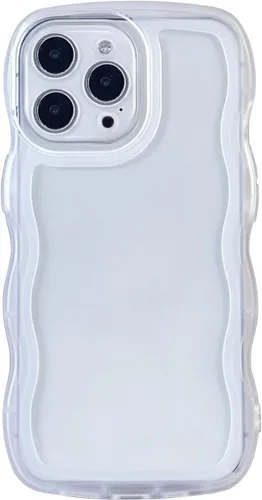 Miniatura 9 de Funda transparente compatible con iPhone 11 Pro, bonita funda delgada de silicona suave, antiarañazos, a prueba de golpes, para mujeres y niñas, Azul