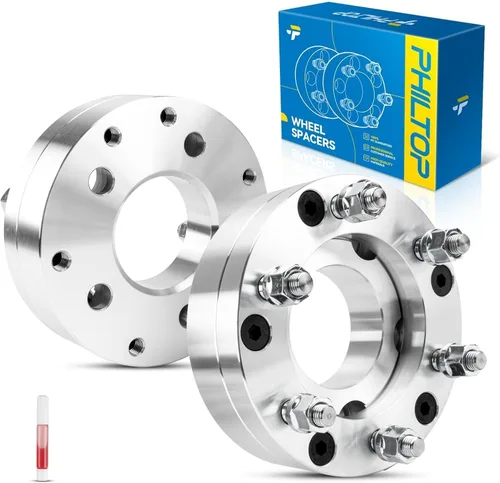 Miniatura 32 de PHILTOP Espaciador de rueda de 4 x 4 de 2 pulgadas, espaciadores de rueda centrados en las lengüetas para Polaris Trail Boss 330 2003-2013, Trail