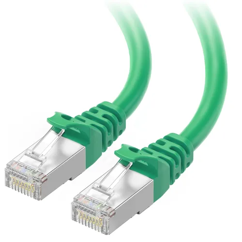 Miniatura 13 de Cable Matters Cable Ethernet Cat 6A blindado sin enganches de 10 Gbps, 75 pies, cable Cat 6A, cable Cat6A, cable Ethernet, azul