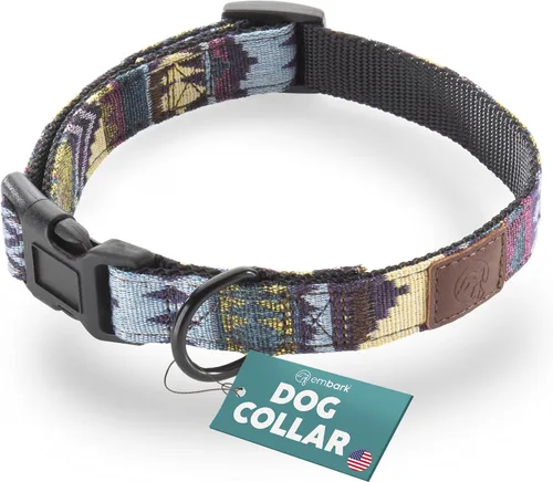 Embark - Collar para perro urbano - Collar para perros medianos, pequeños y grandes., S Azur
