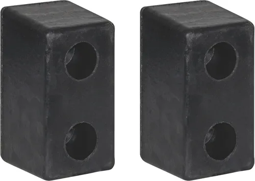 Miniatura 8 de Buyers Products B5760 - Parachoques de goma moldeada, 2 x 2-1/4 x 7-3/4 pulgadas, juego de dos parachoques para protección de camiones y remolques