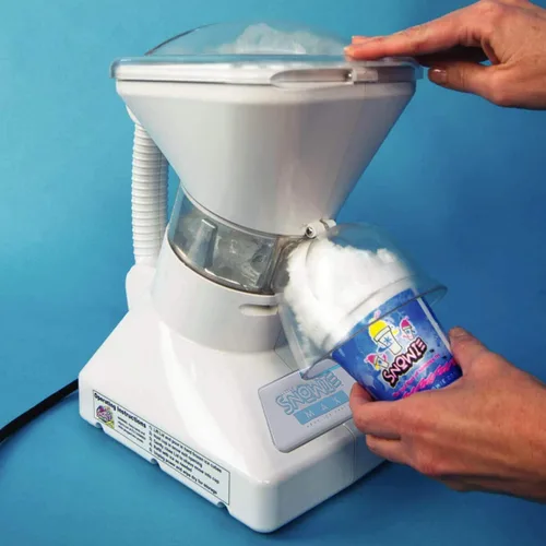 Miniatura 4 de SNOWIE - Little Snowie Max máquina de cono de nieve – máquina de hielo afeitado de alta calidad, con mezcla de jarabe en varillas en polvo, kit