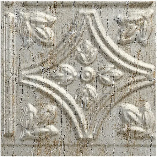 FASÄDE - Paquete de 5 paneles de loseta en muro decorativa de vinil con estilo/patrón tradicional de 18x24 pulgadas Metal clásico.