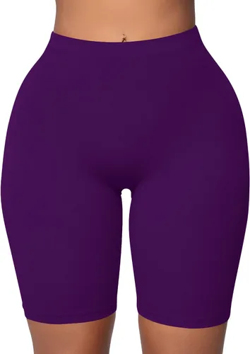 Miniatura 2 de BORIFLORS Pantalones cortos de ciclismo de cintura alta para mujer