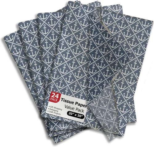 Miniatura 23 de Pro Supply Global Papel de seda impreso con hojas de otoño para bolsas de regalo o cajas y envoltura, papel de seda decorativo de otoño a granel