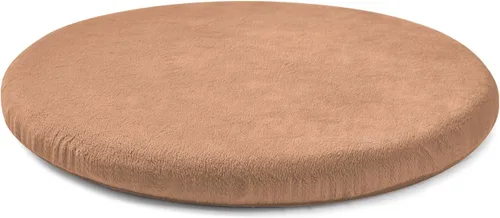 Miniatura 15 de Cojín redondo para silla de 13 pulgadas, cojín de asiento de espuma viscoelástica desmontable, cojín de taburete circular, almohadilla Azul marino
