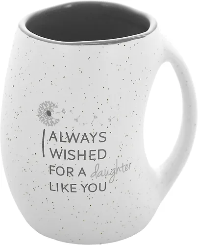 Miniatura 16 de Pavilion Gift Company - Taza de café grande de 16 onzas con texto en inglés "I Always Wished For A Mom Like You" - Ideas de regalo para el día