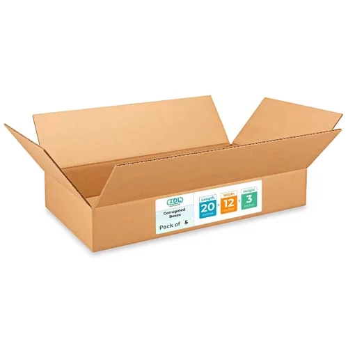 Miniatura 69 de IDL Packaging Paquete de 5 cajas de envío altas de 8 x 8 x 48 pulgadas, extra resistentes de 200 libras frente a caja regular, cajas de mudanza