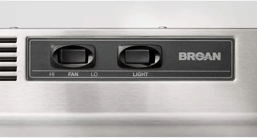 Miniatura 4 de Broan-NuTone 413004 - Campana extractora sin conductos, sin ventilación, con luces, extractor para debajo del gabinete, de 30 pulgadas, acero Acero