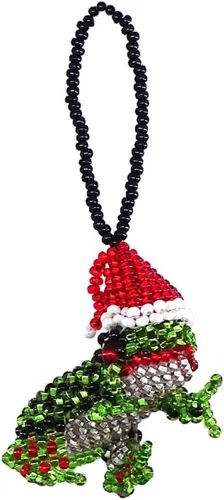 Miniatura 11 de Mia Jewel Shop - Figurina colgante decorativa de colibrí Figuras de pájaros para decoración del hogar Adorno de vidrio checo con cuentas