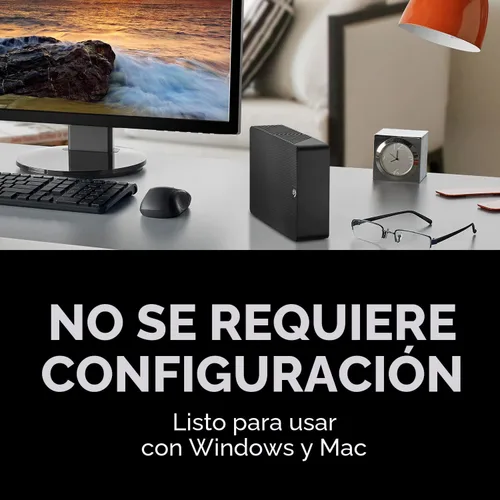 Miniatura 4 de Seagate Expansion 6TB Disco duro externo HDD - USB 3.0, con servicios de recuperación de datos de rescate (STKP6000400)