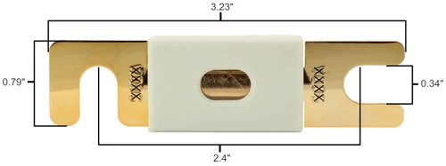 Miniatura 3 de Fusible ANL de cerámica Fastronix 300 amperios