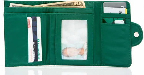 Miniatura 3 de Big Skinny Cartera delgada Trixie Trifold para mujer con capacidad para hasta 30 tarjetas