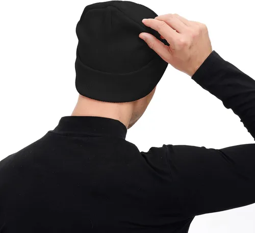 Miniatura 68 de American Trends Gorro para hombre y mujer, gorro de punto suave y lindo con diseño de calavera