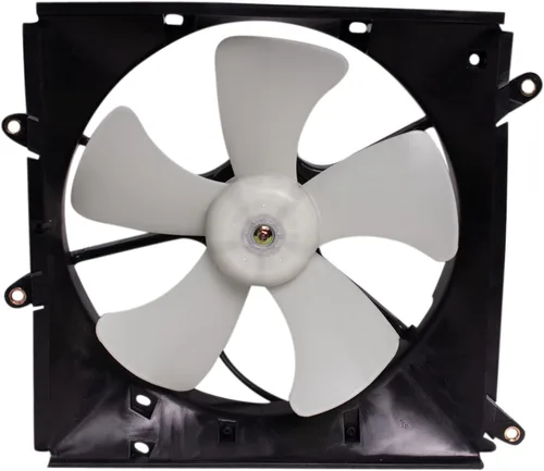 Miniatura 52 de TRQ Conjunto de ventilador de refrigeración dual del radiador compatible con Toyota Highlander 2008-2013 TO3115155