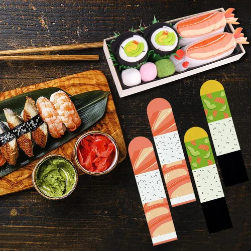Miniatura 3 de AGRIMONY Funny Sushi Socks Box for Men Teen Boys - Sushi Lovers Food Socks-Fathers Birthday Christmas Gift Stocking Stuffers