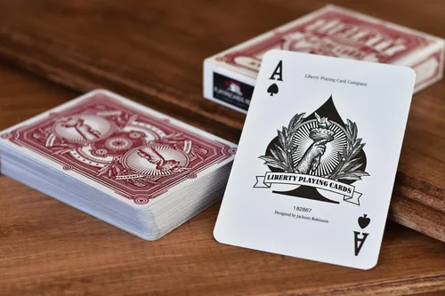 Miniatura 5 de Liberty - Juego de 6 barajas de cartas jumbo