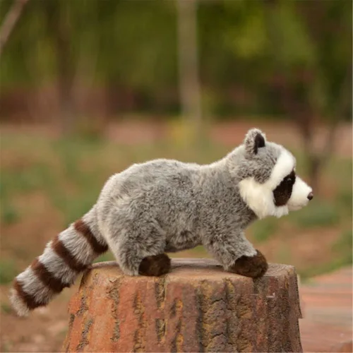 Miniatura 3 de TAMMYFLYFLY Juguete de Peluche de Mapache Relleno Animal de Peluche de 12 Pulgadas
