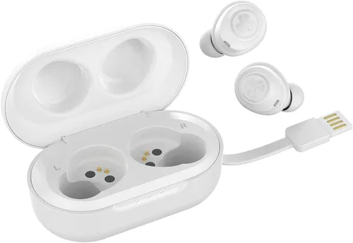 Miniatura 5 de JLab JBuds Air True Auriculares inalámbricos Bluetooth + funda de carga, blanco, resistencia al sudor IP55, conexión Bluetooth 5.0, firma de 3