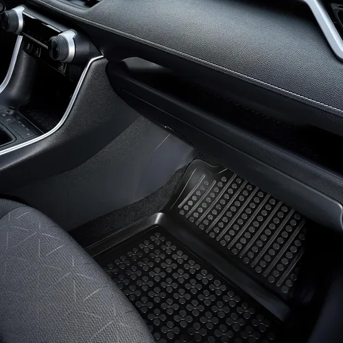 Miniatura 3 de Rezaw-Plast Juego de alfombrillas para piso de automóvil compatibles con Mercedes Benz GLB 2019, 2020, 2021, 2022, 2023, alfombrillas de piso