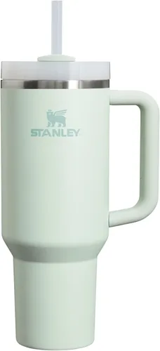 Miniatura 75 de STANLEY Quencher H2.0 FlowState - Vaso térmico de acero inoxidable con aislamiento al vacío, vaso con tapa y pajita para agua, té o café helado