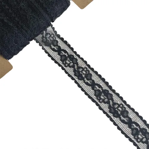 Miniatura 6 de LACE REALM - Cinta de encaje con patrón floral blanco de 1 pulgada de ancho x 30 yardas para decoración, diseño floral y manualidades 6025 Blanco