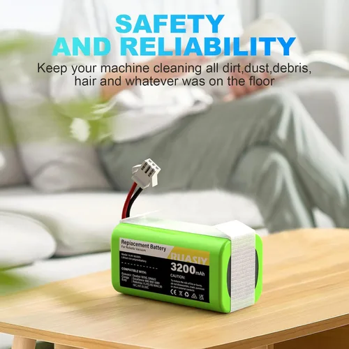 Miniatura 7 de Batería de reemplazo de 14.4v para robot aspirador: para Eufy Robovac 11S 11 30C 30 25C 15C 15T G30 G20 - Baterías de vacío de 3200mAh para Ecovacs