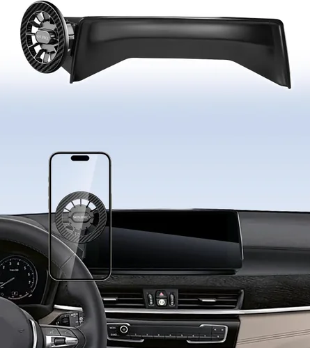 Miniatura 19 de SKYLOTEC Soporte de teléfono de coche para BMW Serie 5 i5 530i 540i xDrive eDrive40 M60 2024 2025 2026 Accesorios Soporte magnético para teléfono