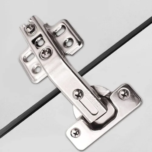 Miniatura 5 de 2 bisagras de puerta de gabinete de esquina de 135 grados, superposición completa oculta, para reemplazar accesorios en cocinas de esquina, plegado