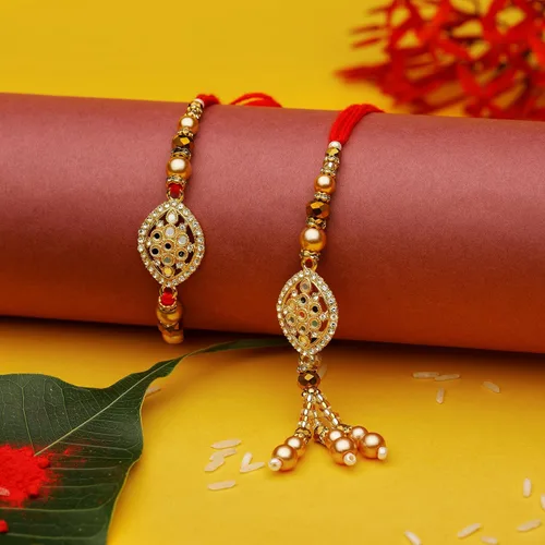 Miniatura 2 de Conjunto de piedra Rakhi Lumba