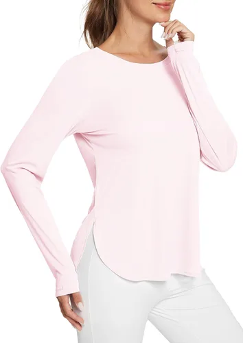 Miniatura 69 de BALEAF - Camisetas de sol de manga larga para mujer, con FPU 50+, para senderismo, ligeras, de secado rápido, protección contra rayos ultravioleta