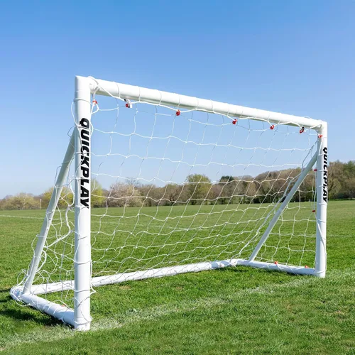 Miniatura 13 de Q-Fold - Arco de fútbol plegable de 30 segundos para patio trasero [un solo arco] la mejor red de fútbol resistente a la intemperie para niños