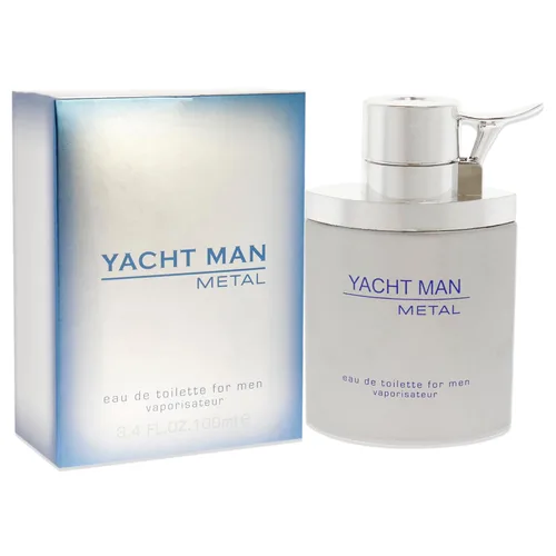 Miniatura 3 de MYRURGIA Yacht Man Metal perfume en aerosol para hombres, 3.40 onzas.