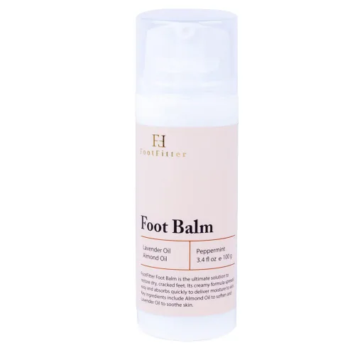 Miniatura 5 de FootFitter Bálsamo reparador de pies con aceites esenciales naturales para piel seca, talones y dedos agrietados, exfolia, hidrata, cura y restaura