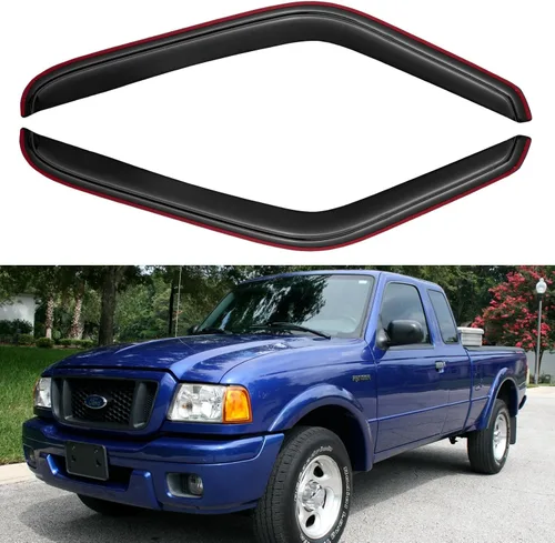 Miniatura 190 de YQAUTEC Viseras de Ventana Protectores de Lluvia para Honda Civic 2022 2023 2024 2025 2026, Deflectores de Viento de Ventilación de Ventana Fuera