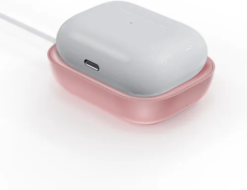 Miniatura 10 de Cargador para Airpod, cargador inalámbrico diseñado para Airpods 4 (ANC)/3ª/2ª generación, para el nuevo AirPod Pro 3 (2025)/2ª generación, Blanco-2