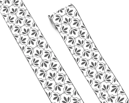 Miniatura 25 de FLFK Adhesivos de Azulejos de Borde de Pared Despegar y Pegar Papel Tapiz de Borde para Salpicadero de Cocina Baño Cuarto de Ducha, 4"x240