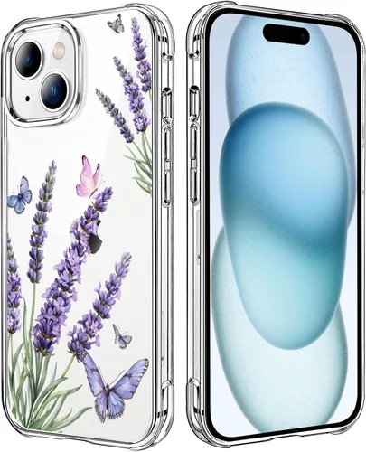 Miniatura 102 de Funda transparente de girasol compatible con iPhone SE 2022 SE 2020 7 8, funda trasera floral para niñas y mujeres, funda protectora transparente