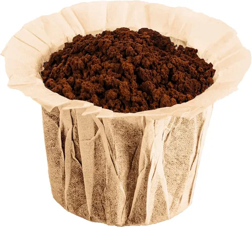 Miniatura 2 de Filtros de papel desechables sin blanquear para cafeteras Keurig 1.0 y 2.0 de una sola porción, ajuste universal para todas las cápsulas de filtro