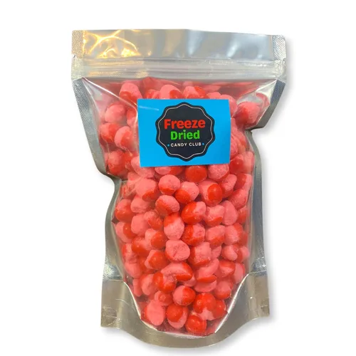 Freeze Dried CANDY CLUB Red Hots - Crujiente, dulce, picante y delicioso. Siempre crujiente, nunca aplastado • TikTok Tik Tok Challenge • Varios