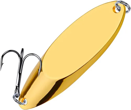 Miniatura 7 de PROBEROS Cucharas de pesca señuelos cebos para lubina, aparejos de cebo de jigging con ganchos agudos, cuchara de metal duro, señuelo de pesca