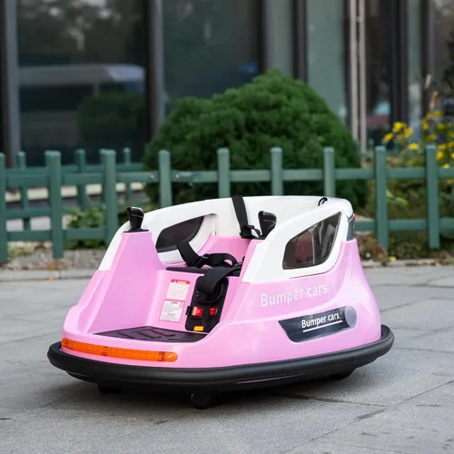 Miniatura 4 de Coche de parachoques eléctrico de 12 V para niños, juguete giratorio de 360 grados con control remoto, 2 velocidades, música Bluetooth, luces LED