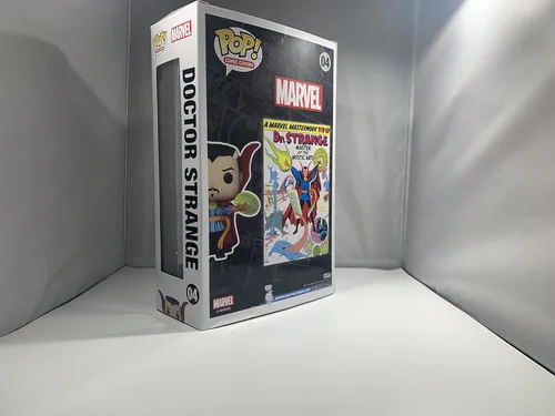 Miniatura 3 de Funko Marvel Pop! - Funda de vinilo para cómic Doctor Strange (3.5 in)