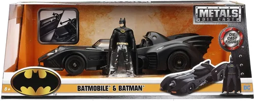 Miniatura 11 de Batman 1989 Batmobile 1:24 Escala DIE-CAST Réplica Edad 8+