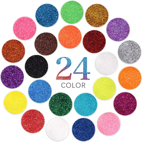 Miniatura 8 de Estanoite - Purpurina gruesa holográfica con lentejuelas, 12 colores mezclados, cosméticos para cara, cuerpo, ojos, cabello, uñas, arte, brillo