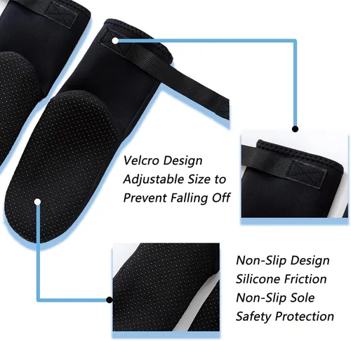 Miniatura 4 de Skyone Calcetines de neopreno para buceo, calcetines de buceo, botines de aleta para hombres y mujeres, calcetines de surf de 0.118 pulgadas